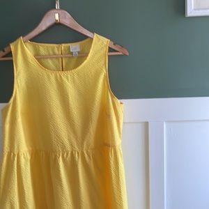 Yellow summer dress size m